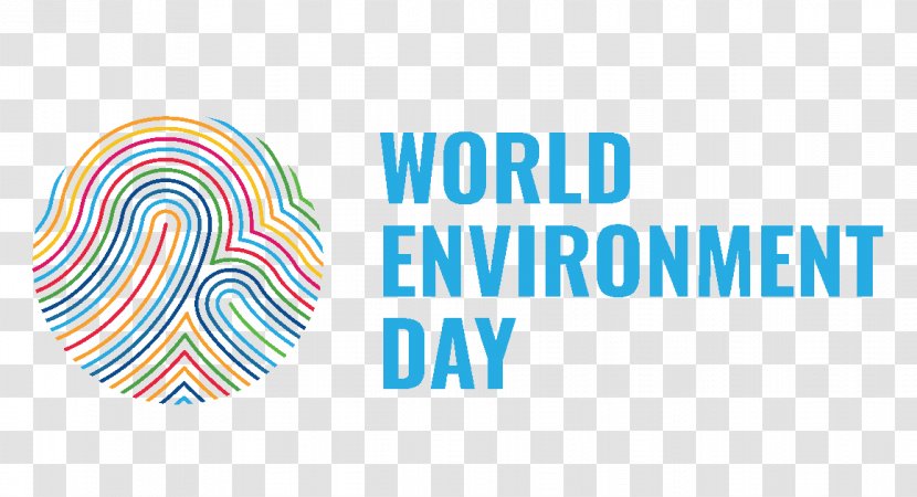 World Environment Day Natural 5 June Plastic Pollution - Electric Blue Transparent PNG