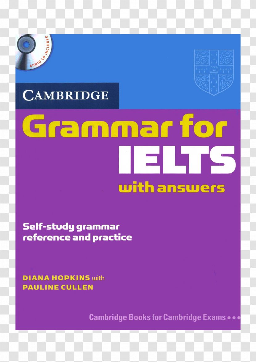 The Cambridge Grammar Of English Language For IELTS Book International Testing System - Australian Dollar - Student Transparent PNG