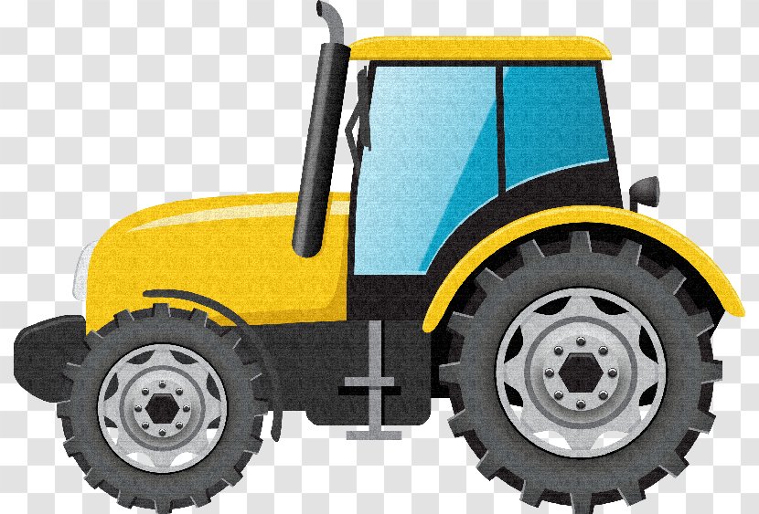 John Deere Tractor Heavy Machinery Architectural Engineering Clip Art - Sticker - Construction Trucks Transparent PNG