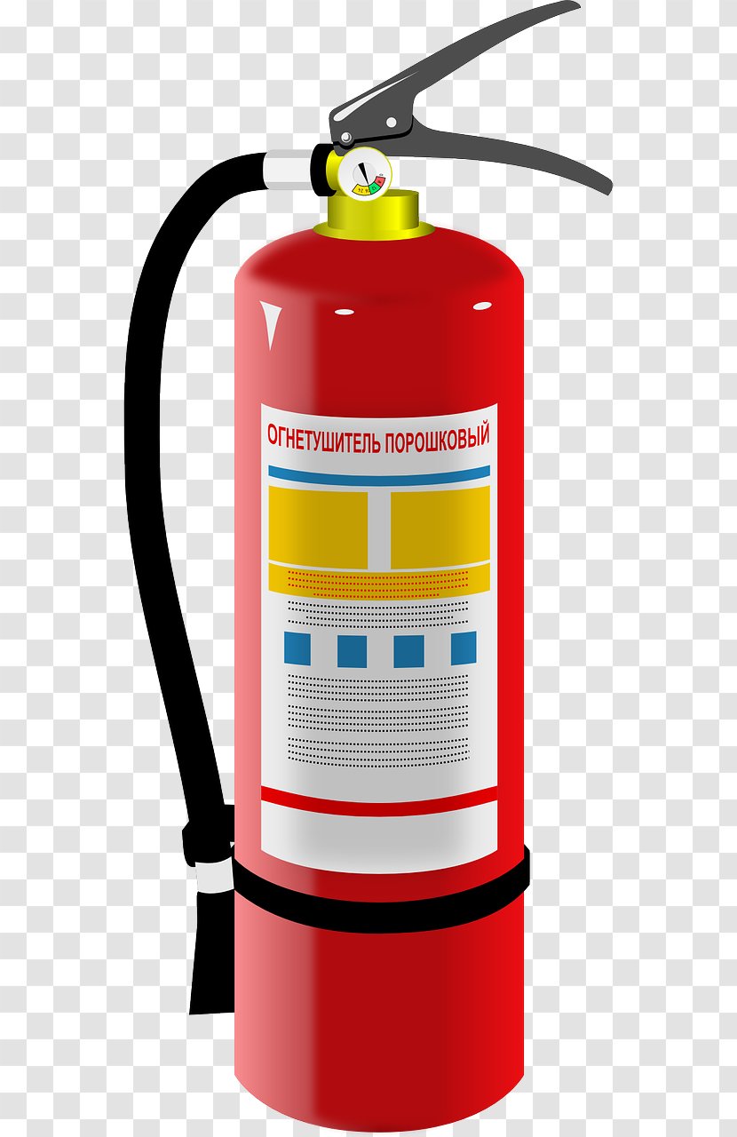 Clip Art Fire Extinguishers Vector Graphics Firefighting Openclipart - Extinguisher Transparent PNG