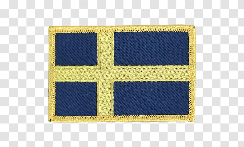 Flag Background - Sweden National Football Team - Wallet Electric Blue Transparent PNG