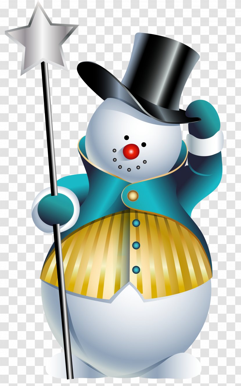 Clip Art - Snowman Transparent PNG