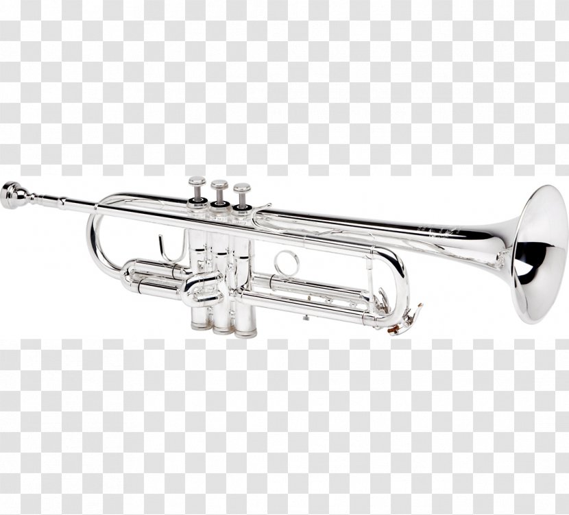 Trumpet Brass Instruments Leadpipe Musical Trombone - Cartoon Transparent PNG