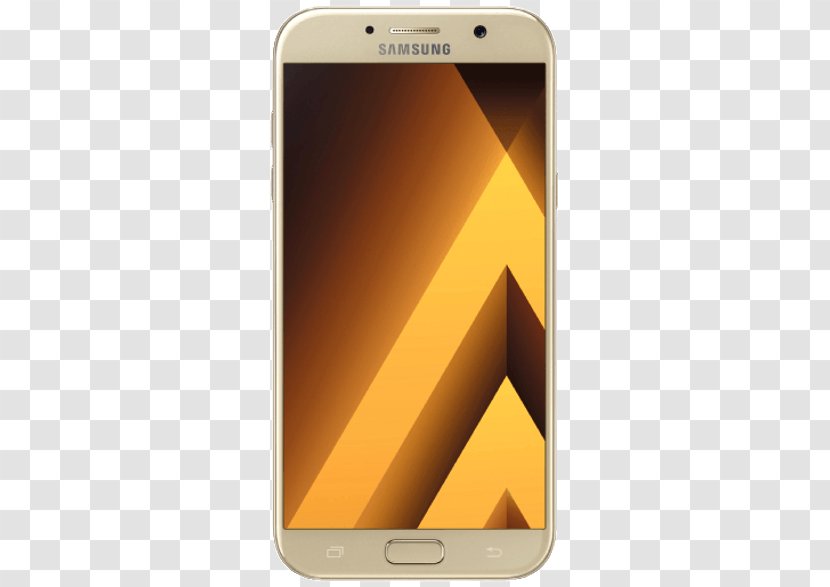 Samsung Galaxy A5 (2017) A7 (2015) Smartphone - Peach Cloud Transparent PNG