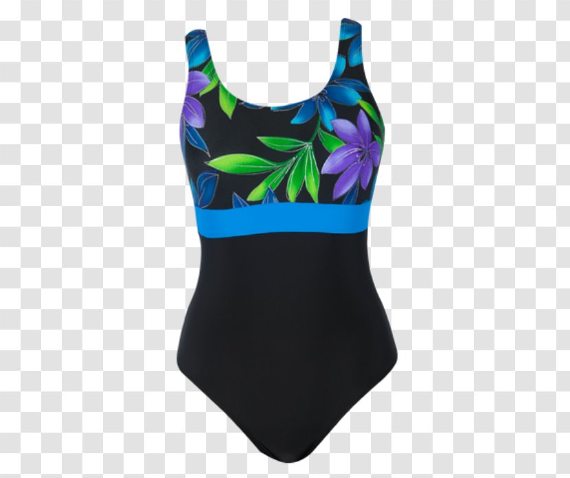 One-piece Swimsuit Swim Briefs Backless Dress Halterneck - Cartoon Transparent PNG