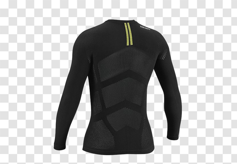 Long-sleeved T-shirt Jacket Nike - Active Shirt - Compression Wear Transparent PNG