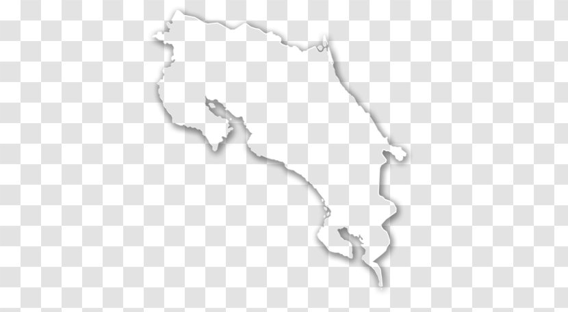 White Map Line Tuberculosis - Black And Transparent PNG