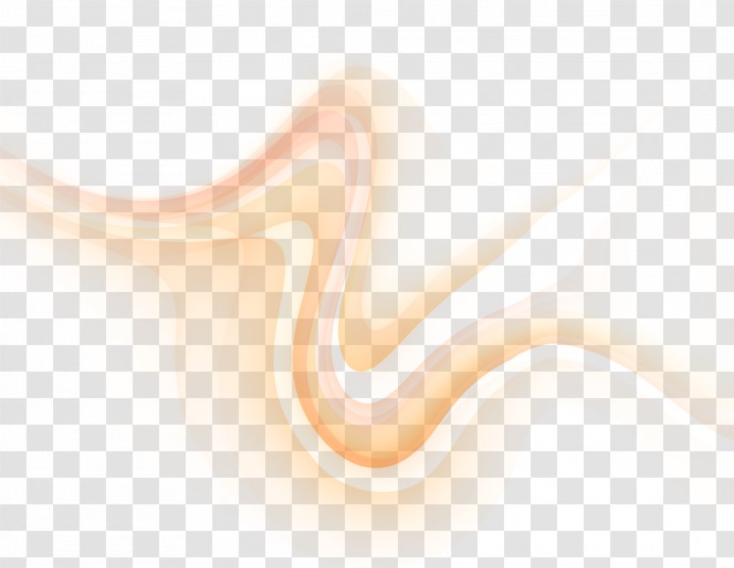 Close-up Peach Font - Line Transparent PNG