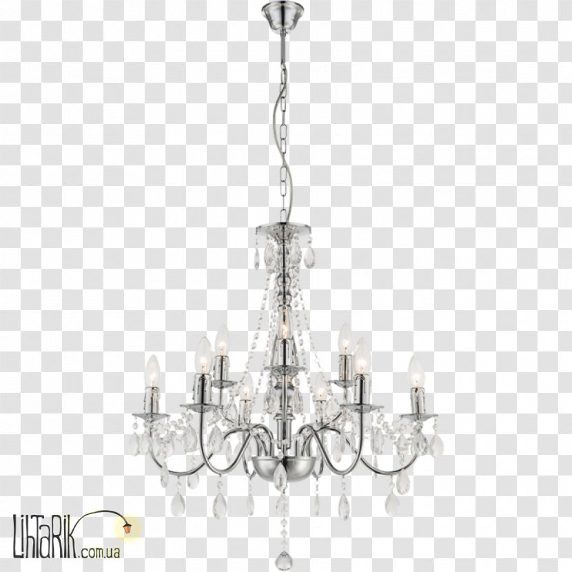 Chandelier Light Fixture Lamp Lighting - Pendant Transparent PNG