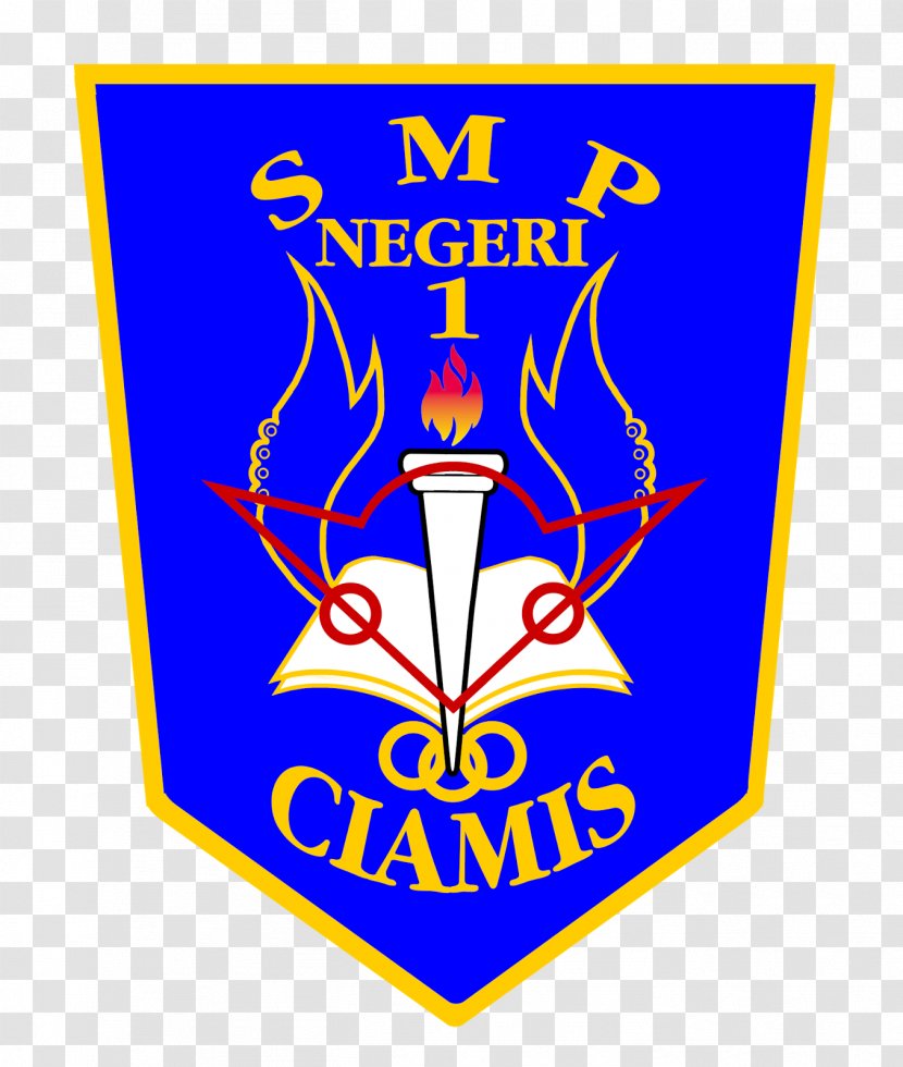 Campus SMPN 1 CIAMIS Logo Middle School State Senior High Ciamis - Crest Transparent PNG