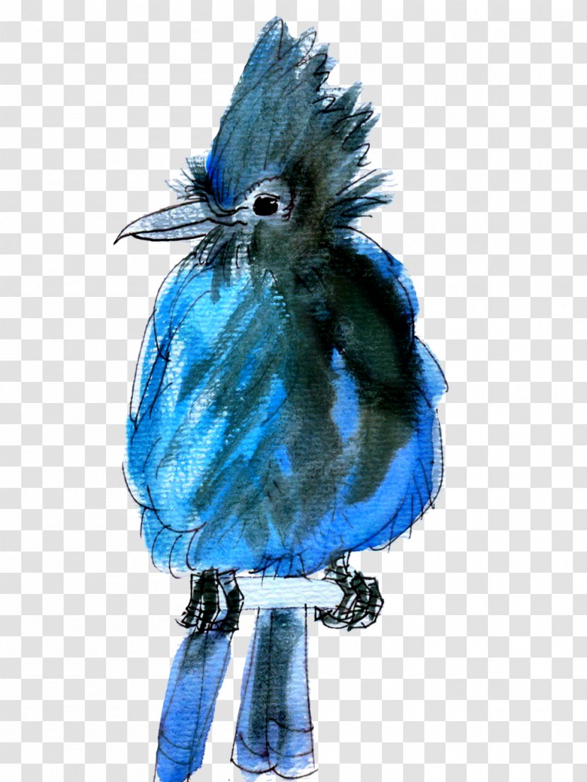 Bird Cobalt Blue Electric Feather Beak - Bluebird - Steller Transparent PNG