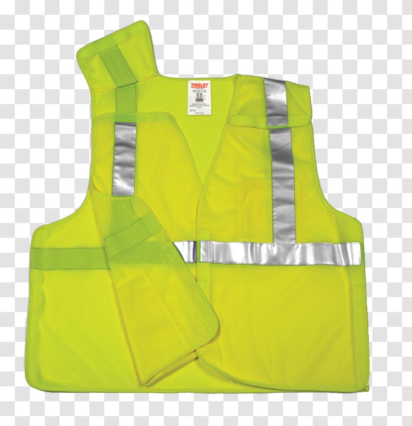 Gilets High-visibility Clothing Workwear Outerwear - Shirt - Safety Vest Transparent PNG