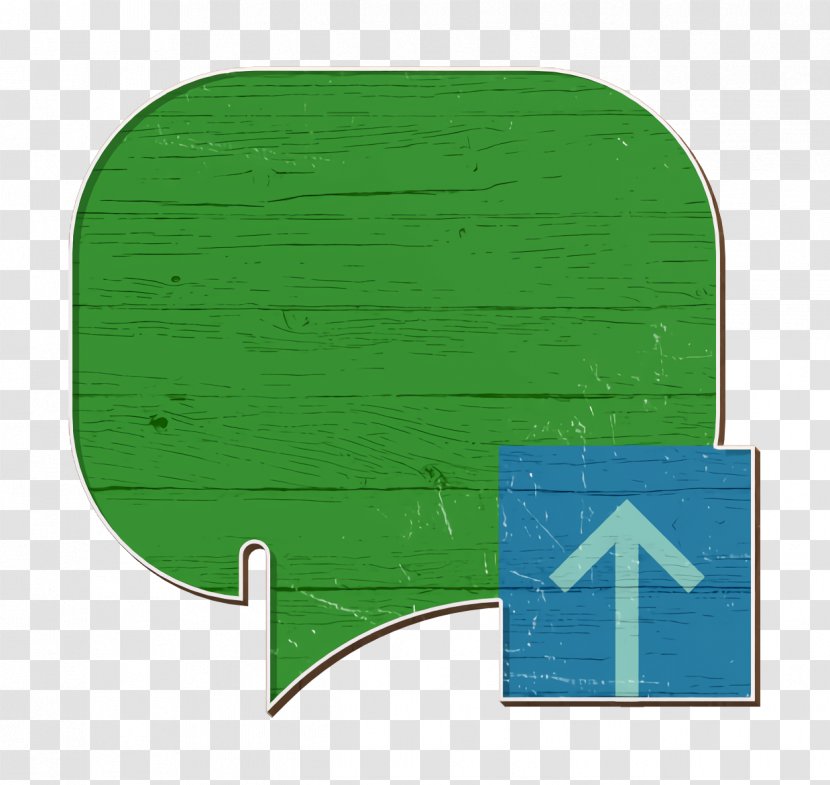 Speech Bubble Icon Interaction Assets Chat - Rectangle Leaf Transparent PNG