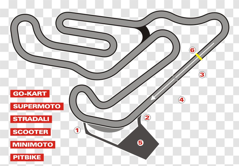 Circuit Vincenza Ispica Kart Racing Race Track - Vroomcom Transparent PNG