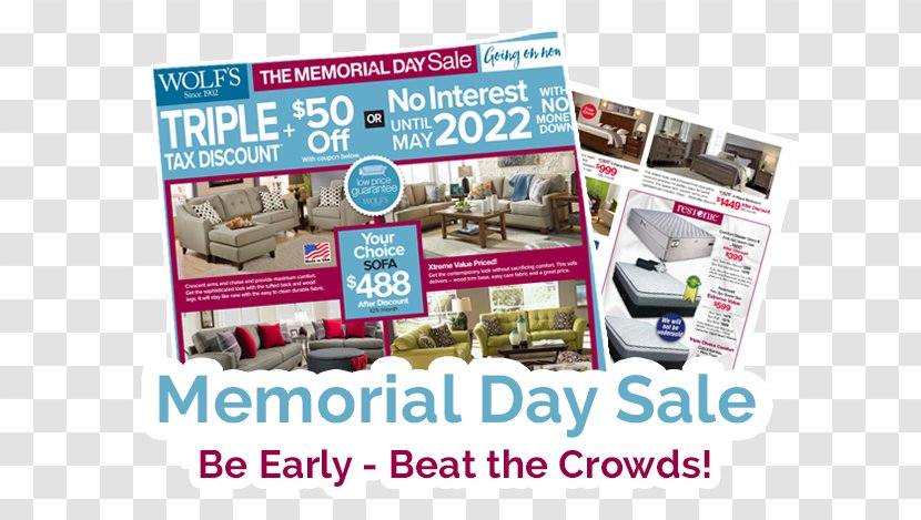 Brand Display Advertising - Memorial Day Sale Transparent PNG