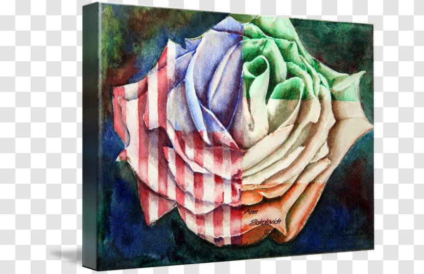 Painting Rose Art Irish People Canvas - Plant - European And American Beauty Transparent PNG