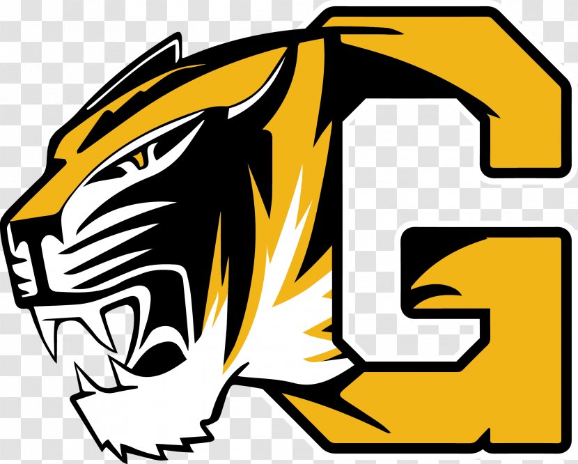 Gilbert High School Basha Sport National Secondary Junior Varsity Team - Yellow - Tigers Transparent PNG
