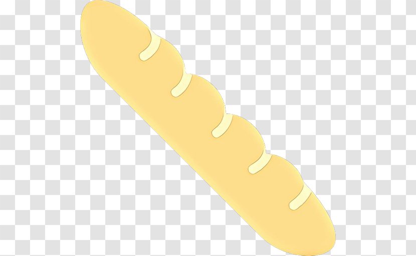 Yellow Finger Hot Dog Bun Fast Food Transparent PNG