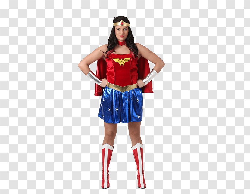 Diana Prince Halloween Costume T-shirt Plus-size Clothing - Cosplay Women Clipart Transparent PNG