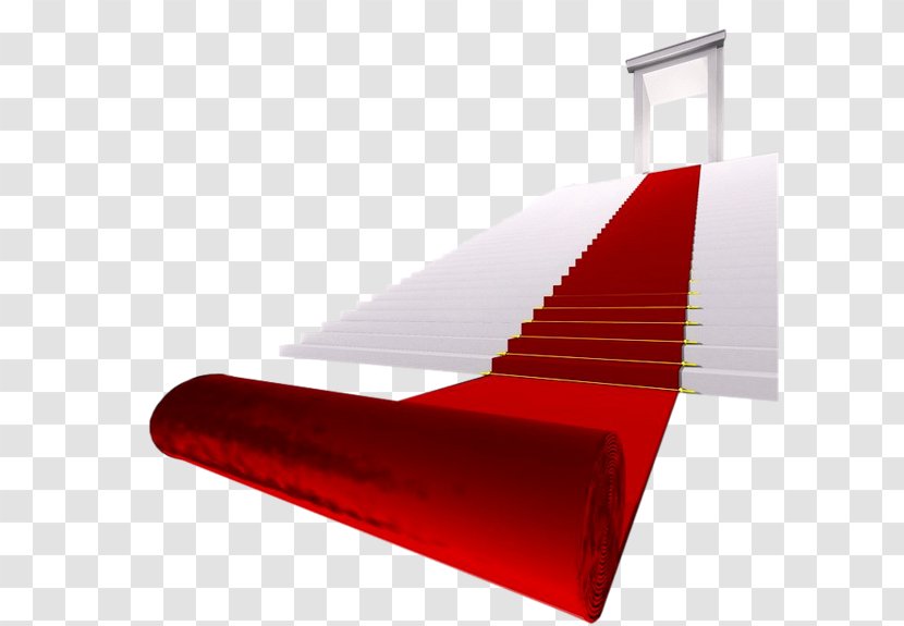 Red Carpet Cannes Film Festival - Furniture - Stairs Transparent PNG