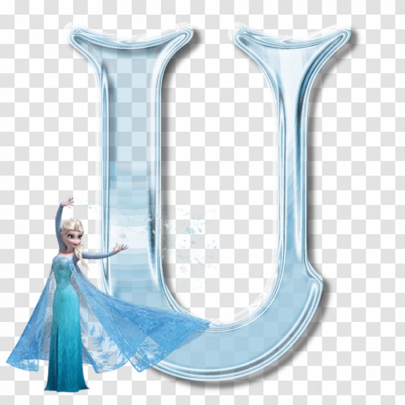 Elsa Anna Olaf Rapunzel The Snow Queen - Water - ALPHABETS Transparent PNG