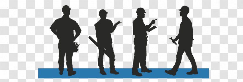 Public Relations Human Behavior Social Group Homo Sapiens Team - Shoulder - Construction Workers Silhouettes Transparent PNG