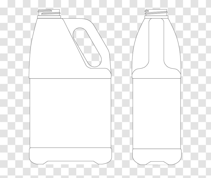 Bottle White Material - Area Transparent PNG