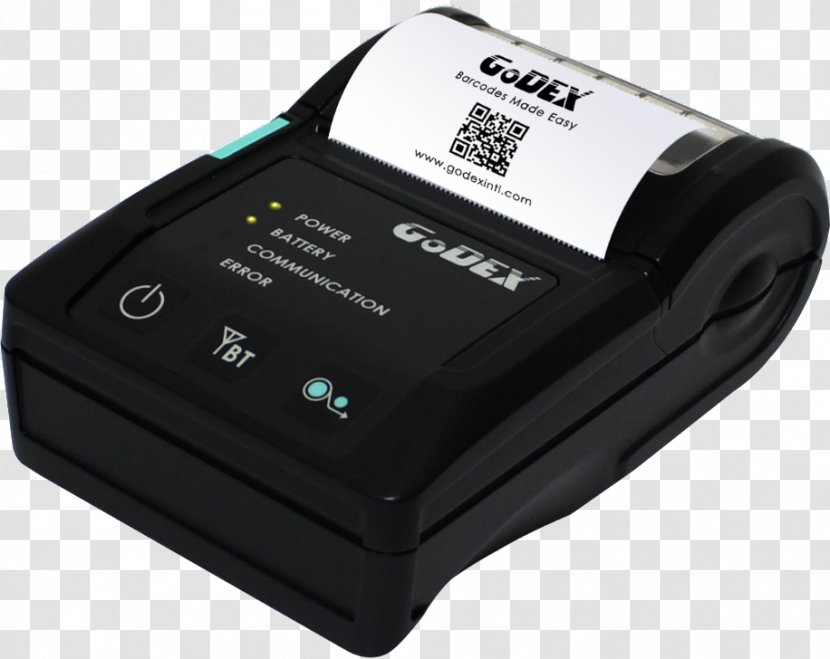 Label Printer Barcode Mobile Computing - Technology Transparent PNG