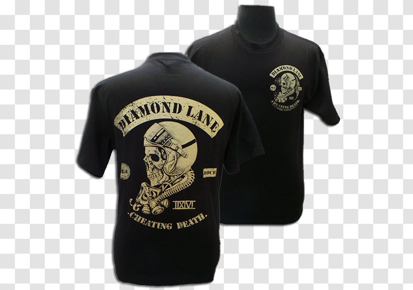 T-shirt Diamond Lane Sleeve Pocket - Shirt Transparent PNG