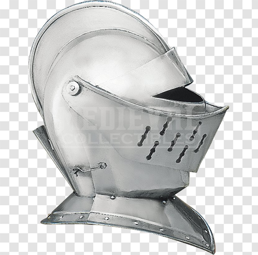 Close Helmet Late Middle Ages Knight - Barbute - Europe Transparent PNG