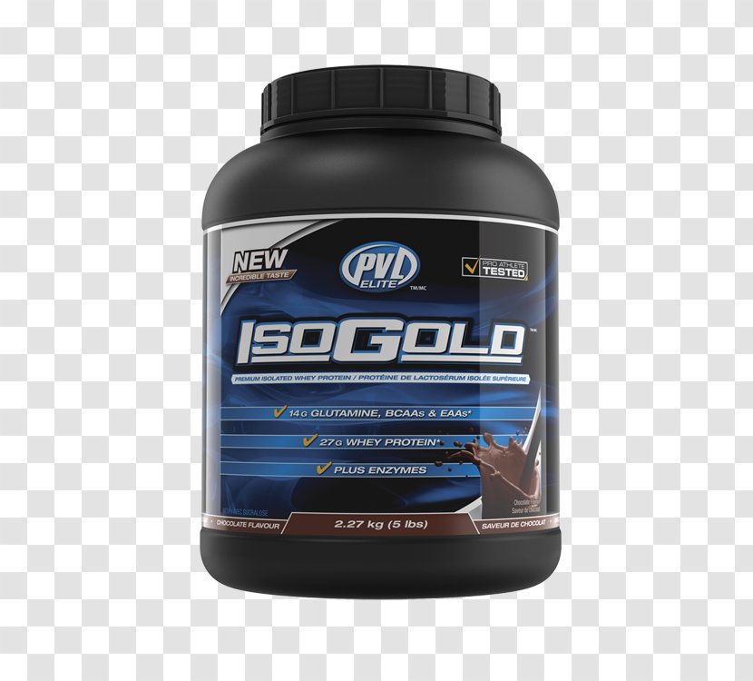 Dietary Supplement Whey Protein Isolate Bodybuilding - Chocolate Flavor Transparent PNG
