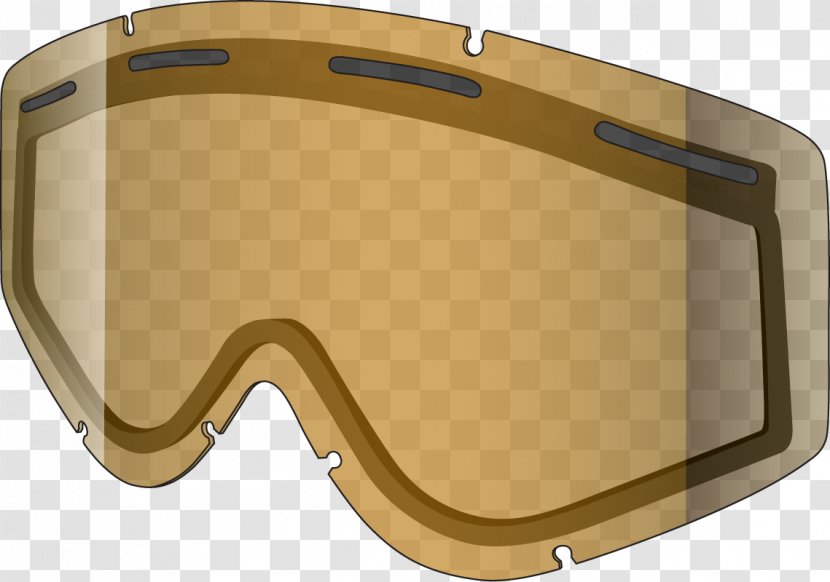 Goggles Lens Sunglasses Monocle - Swimsuit - Glasses Transparent PNG