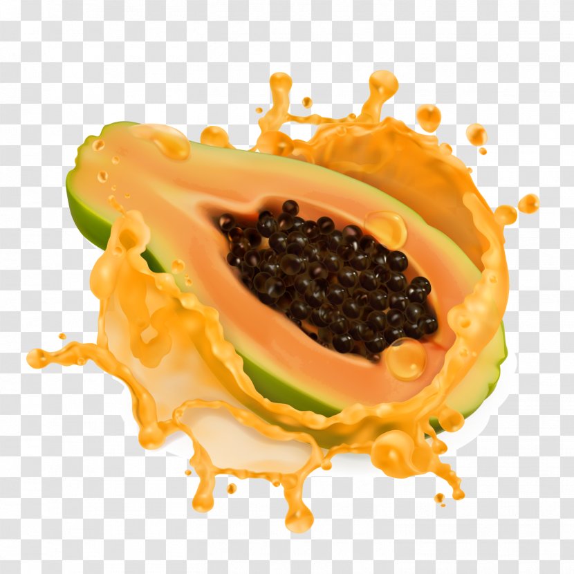 Orange Juice Berry Papaya - Royaltyfree - Fresh Transparent PNG