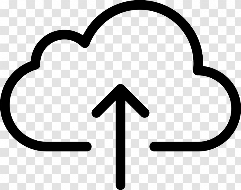 Cloud Arrow - Symbol - Computing Transparent PNG