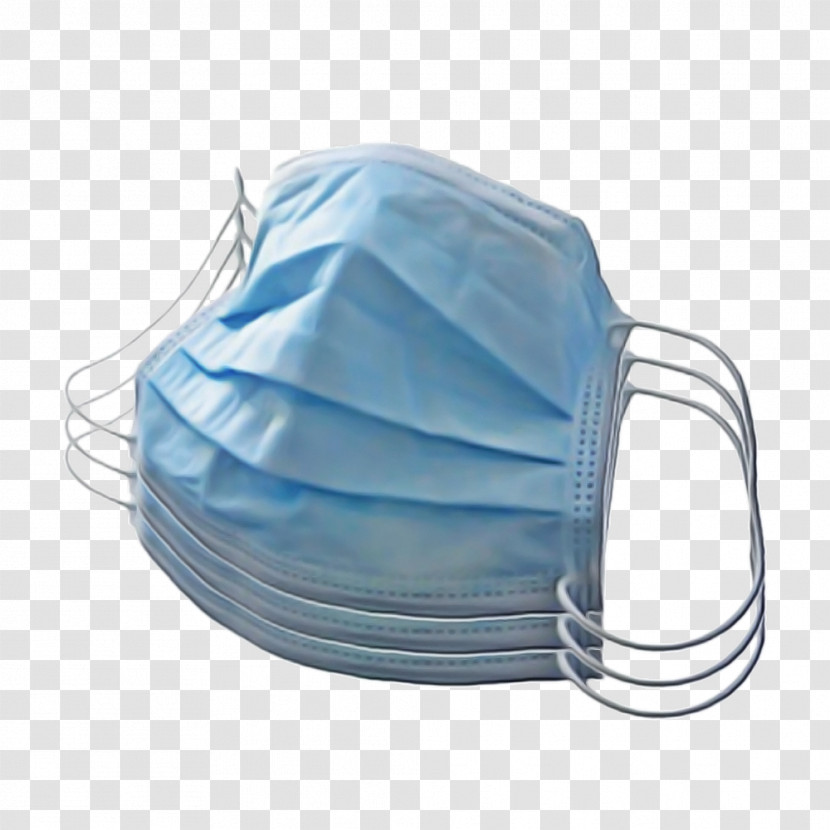Blue Turquoise Incontinence Aid Headgear Transparent PNG