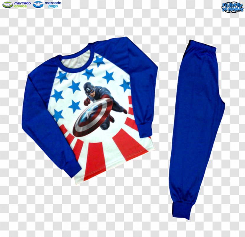 Paper T-shirt Sticker Sportswear Captain America - Sport - Pijama Transparent PNG