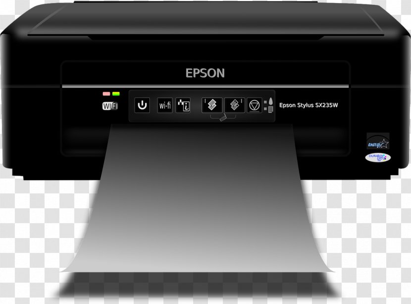 Multi-function Printer Computer Hardware Laser Printing - Software - Scanner Transparent PNG