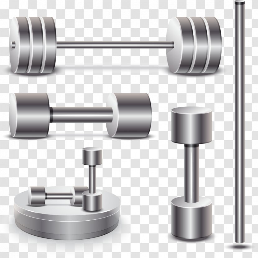 Euclidean Vector Barbell Icon - Weight Transparent PNG