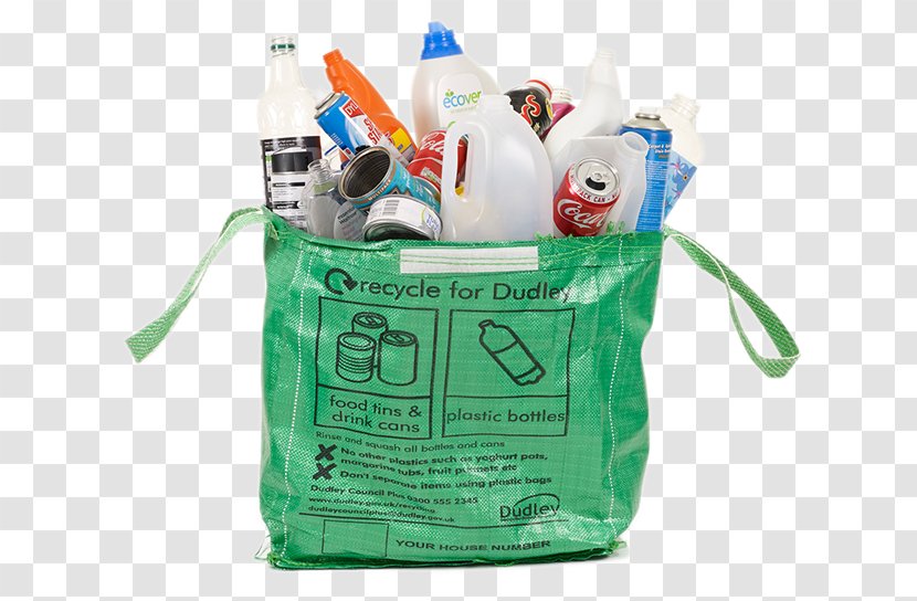 Plastic Bag Recycling Bottle - Dudley Transparent PNG