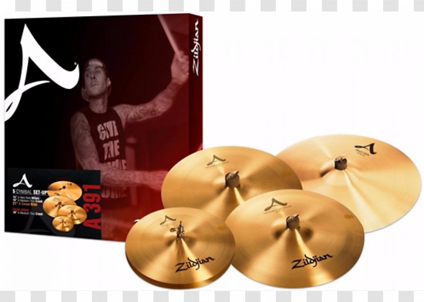 Avedis Zildjian Company Cymbal Pack Drums Ride - Cartoon Transparent PNG