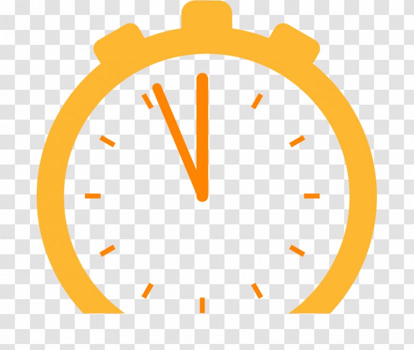 Clip Art Stopwatch Vector Graphics Clock - Yellow - Watch Transparent PNG