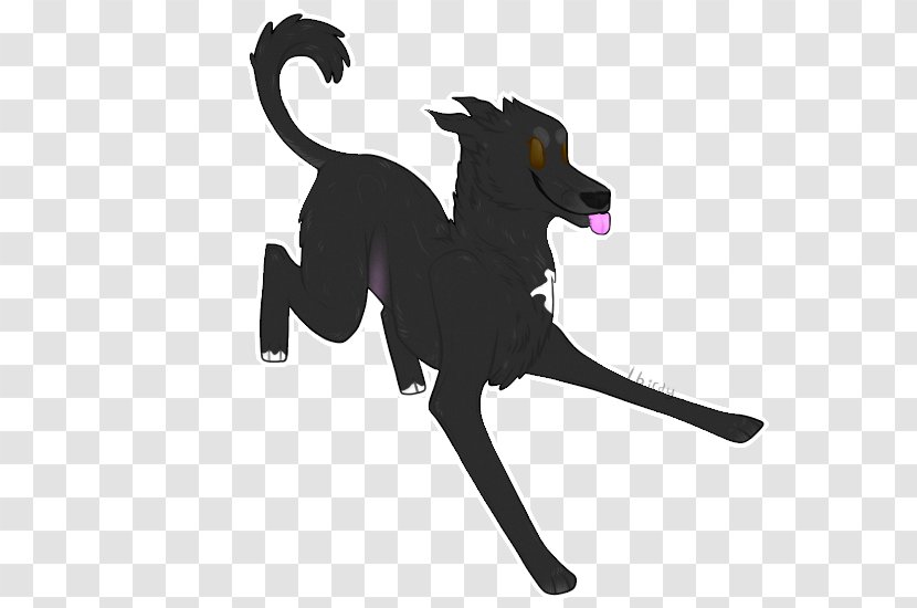 Dog Cat Character Fiction Tail - Carnivoran Transparent PNG