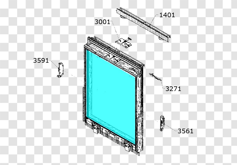 Roof Window VELUX Roleta Spare Part - Rectangle Transparent PNG