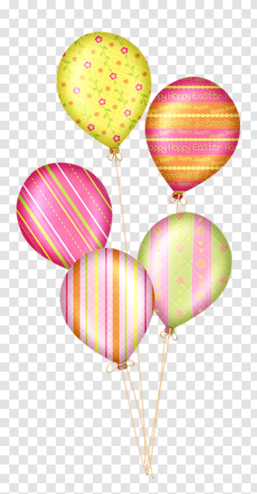 Birthday Cake Balloon Happy To You Clip Art - Sit Hot Air Easter Transparent PNG