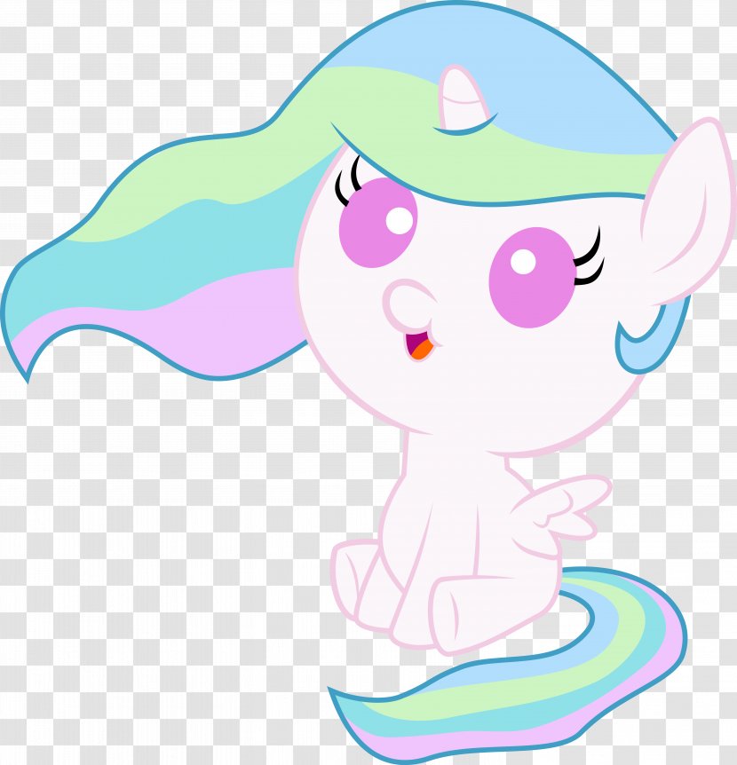 Princess Celestia Pony Luna Twilight Sparkle Pinkie Pie - Flower - How To Draw Transparent PNG