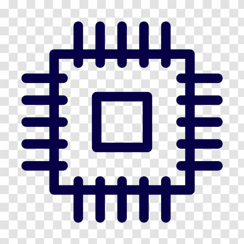 Integrated Circuits & Chips Central Processing Unit - Microprocessor - Computer Transparent PNG