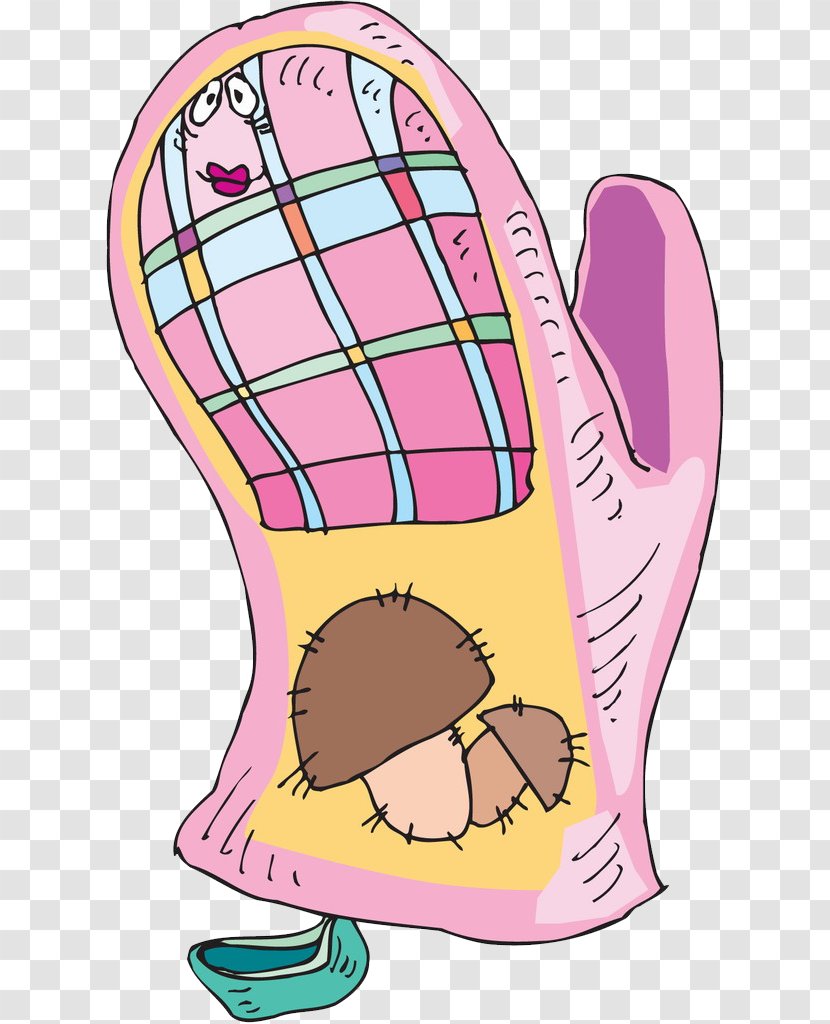 Animation Recipe - Watercolor - Cute Pink Gloves Transparent PNG