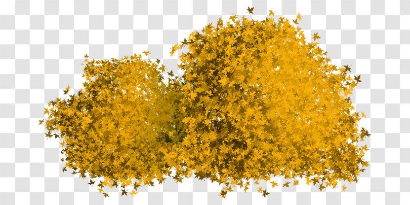 Heap Tree Image RGB Color Model - Mustard Transparent PNG