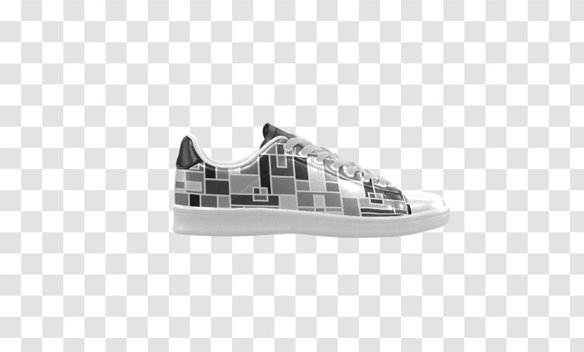 Skate Shoe Sneakers Pattern - Geometric Block Transparent PNG