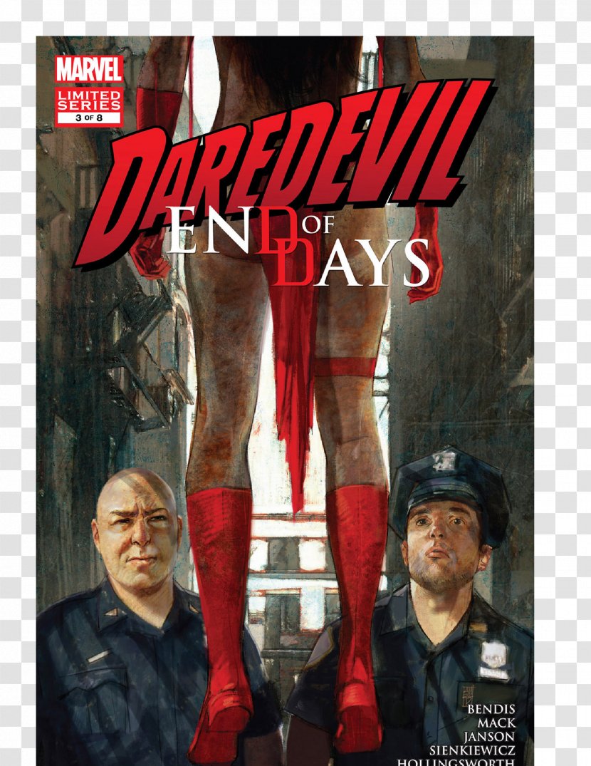 Daredevil Bill Sienkiewicz Spider-Man Punisher Elektra - Alex Maleev - Comic Book Transparent PNG